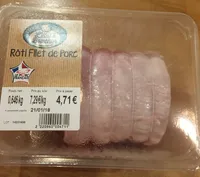 Roti filet de porc