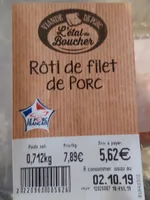 Rôti de filet de porc