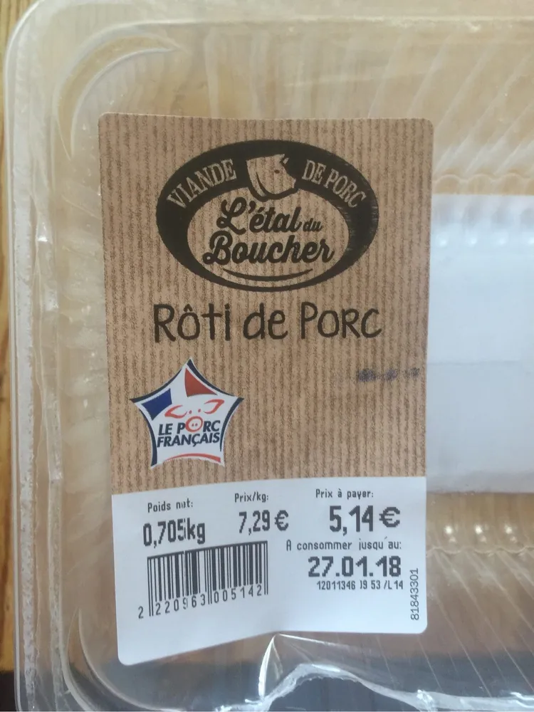 Roti de porc