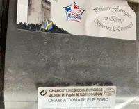Chair à tomate pur porc
