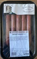 Merguez pur boeuf x5