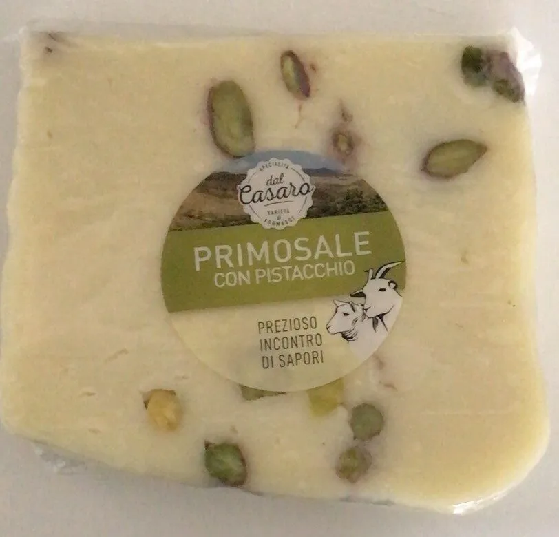 Primosale con pistacchio