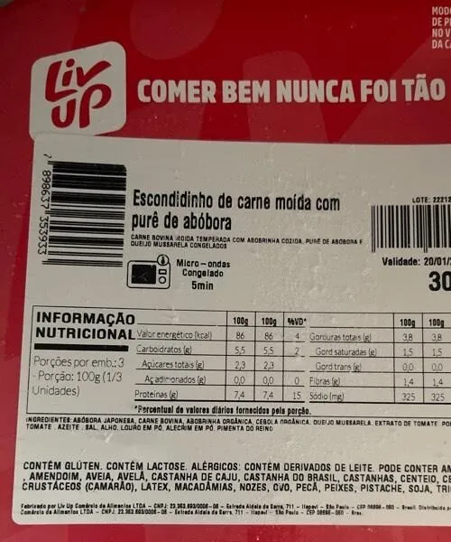 Escondidinho de  carne