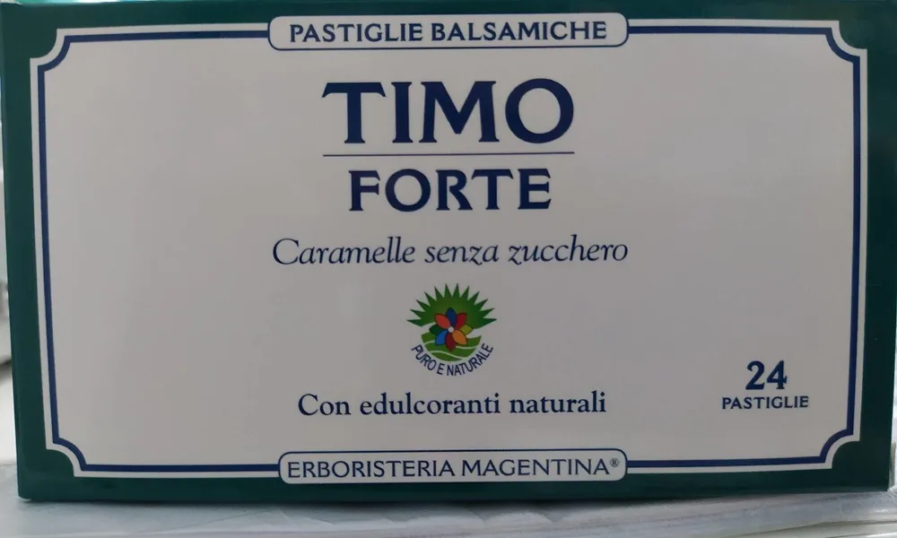 Timo forte pastiglie balsamiche