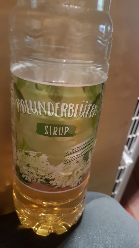 Holunderblüten Sirup