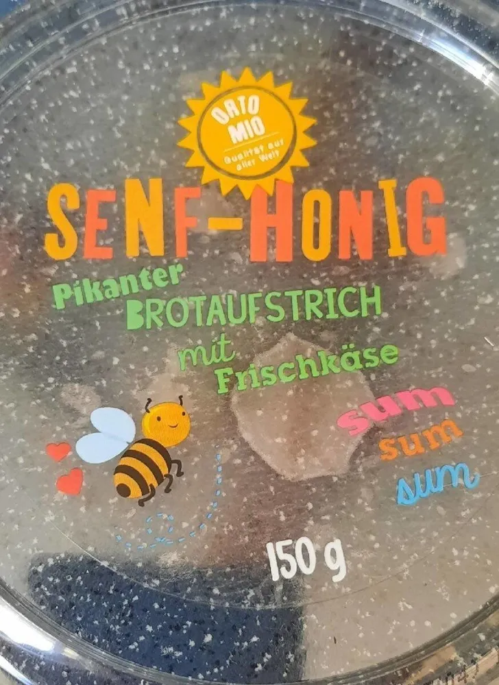 Senf-Honig Brotaufstrich