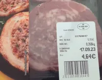 Roulades au porc et au thym