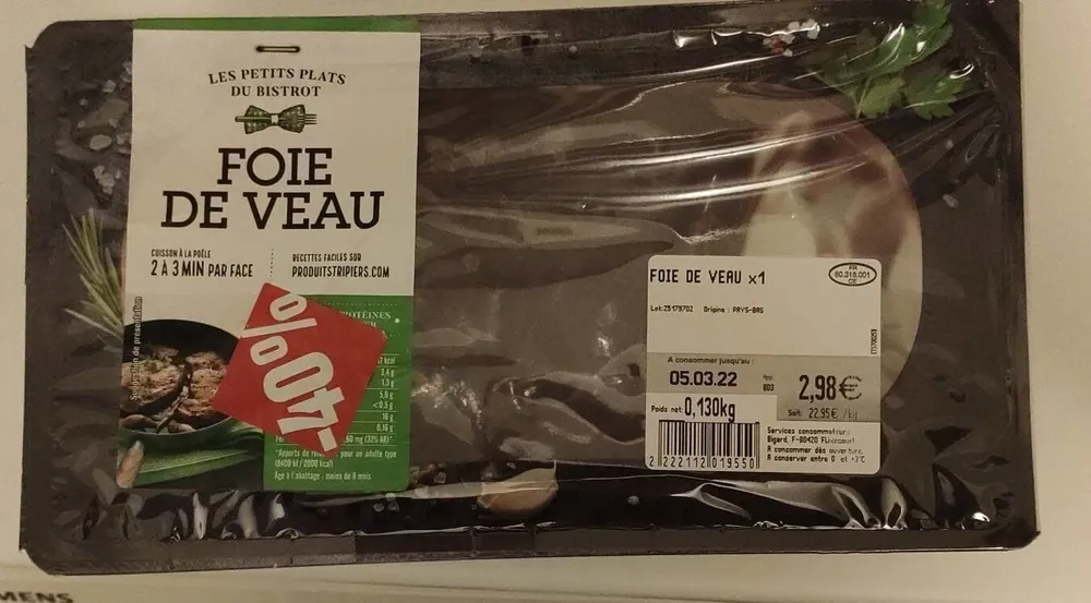 Foie de veau