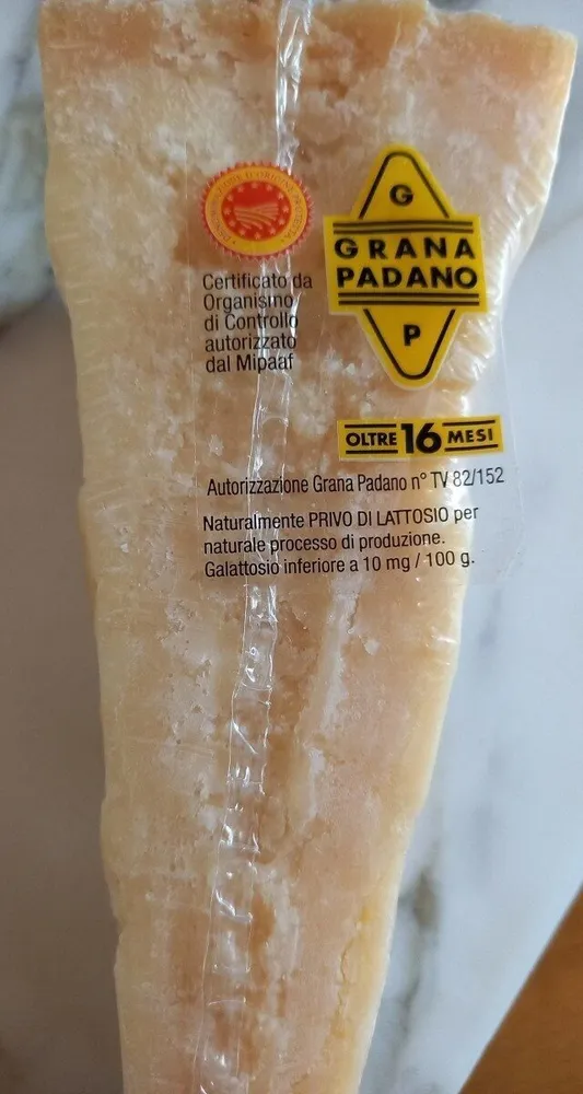 Formaggio gran padano dop
