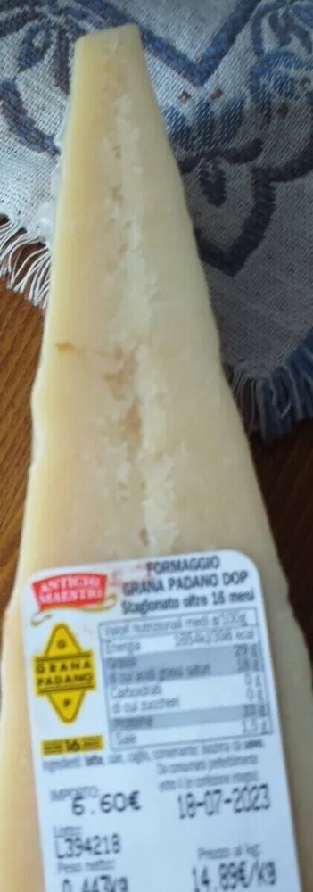 Grana padano  " antichi maestri "