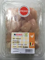 Dés de filet de poulet