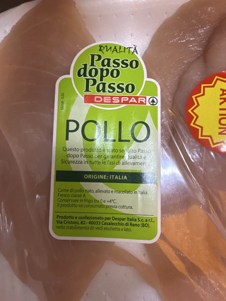 Pollo Filetto A Fette