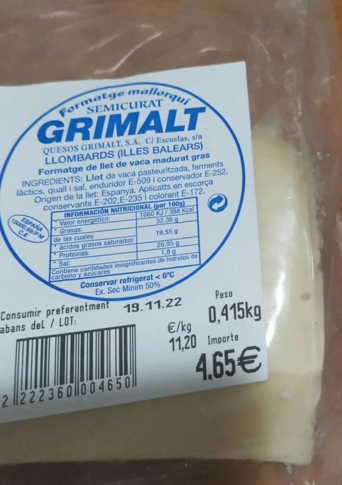 Queso Mallorquí