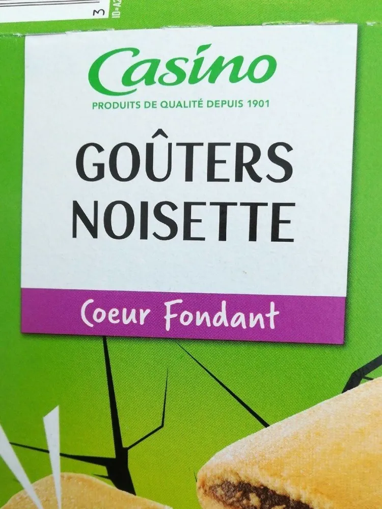 Goûters noisette