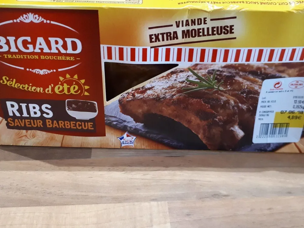 Ribs saveur barbecue
