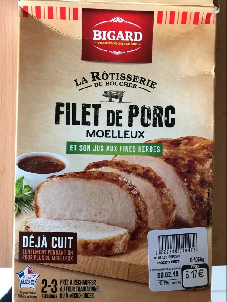 Filet de Porc Moelleux