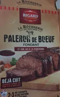 Paleron de bœuf fondant et son jus à la vigneronne