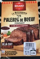 Paleron de boeuf et son jus a la vigneronne