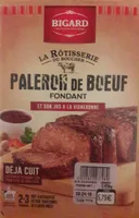 Paleron de boeuf fondant et son jus à la vigneronne
