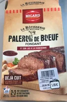 Paleron de boeuf fondant et son jus à la vigneronne