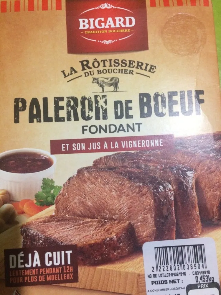 Paleron de Boeuf
