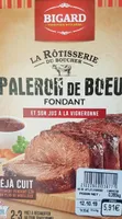 Paleron de bœuf fondant et son jus à la vigneronne