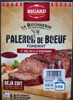 Paleron de bœuf fondant
