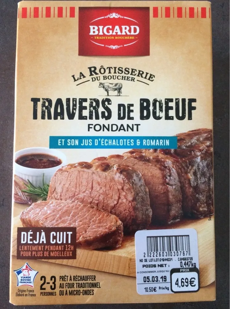 Travers de Boeuf