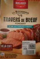 Travers de bœuf, jus échalotes & romarin