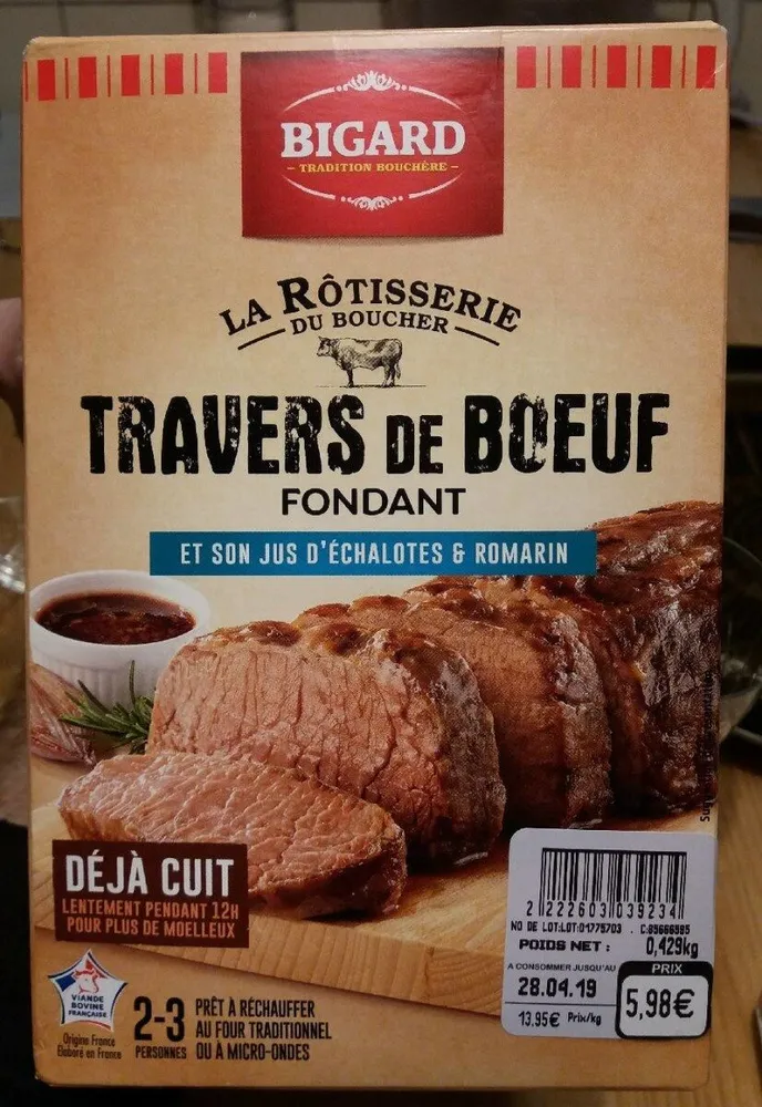 Travers de boeuf