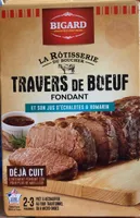 Travers de boeuf fondant et son jus d'échalotes & romarin