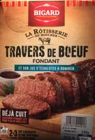 Travers de bœuf fondant et son jus d'échalotes & romarin
