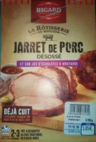 Jarret de porc désossé et son jus d'échalotes & moutarde