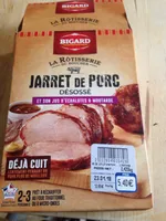 Jarret de Porc Désossé et son Jus d'Échalotes & Moutarde