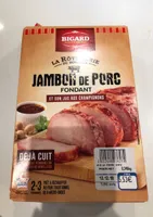 Jambon de porc fondant
