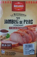 Jambon de porc fondant