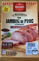 Jambon de porc fondant