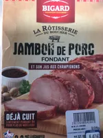 Jambon de porc fondant