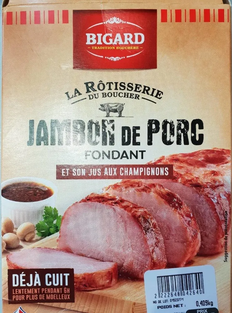 Jambon de porc