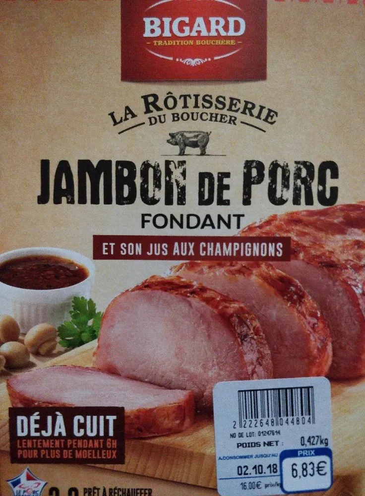 Jambon de porc