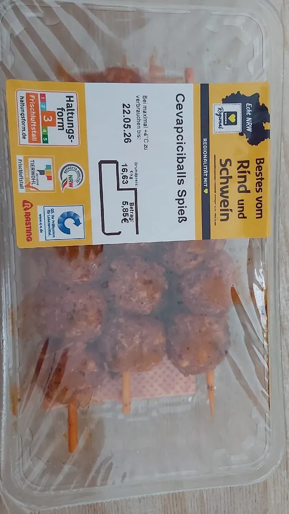 Cevapciciballs Spieß
