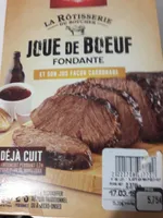 Joue de bœuf fondante