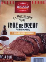 Joue de boeuf et son jus carbonade