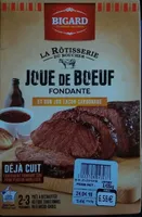 Joue de bœuf fondante