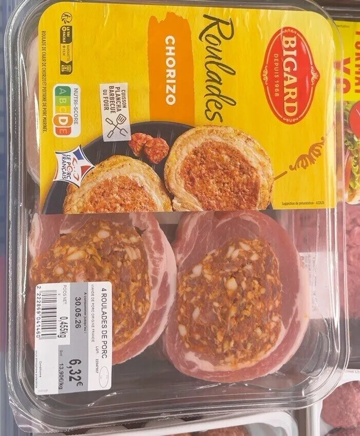 Roulades Chorizo