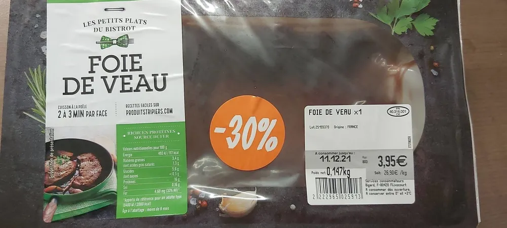Foie de veau