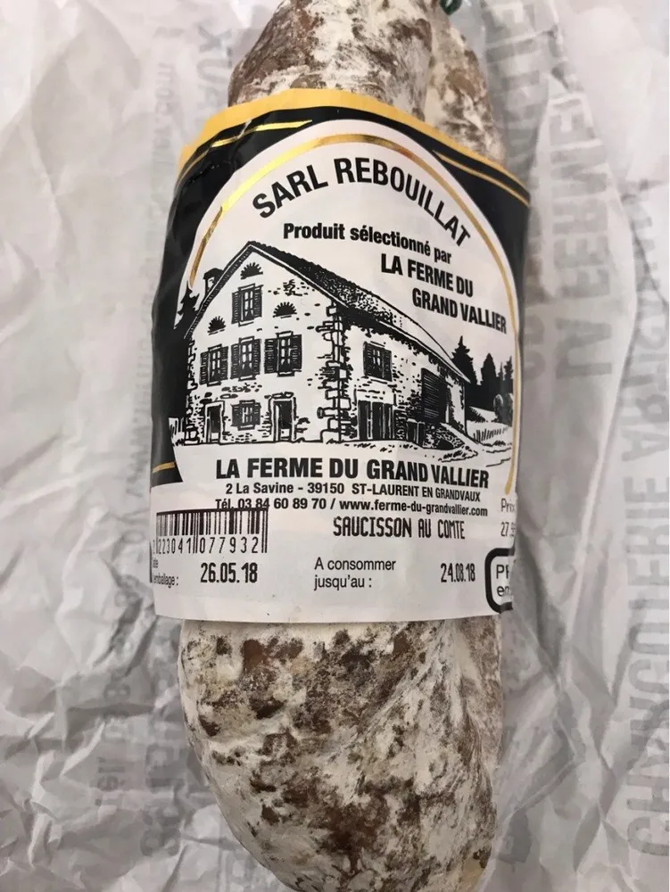 Saucisson comté
