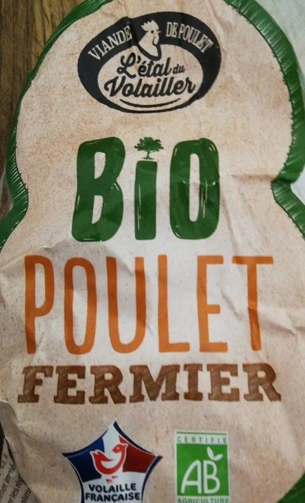 Poulet jaune bio