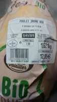 Poulet jaune fermier