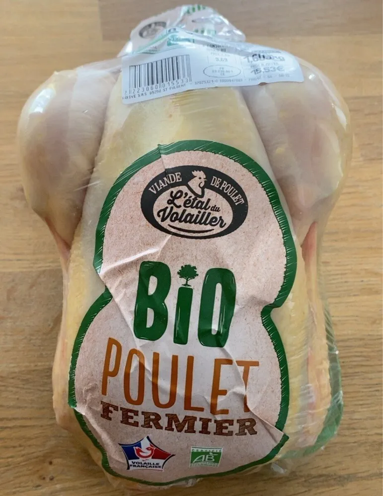 Poulet fermier Bio